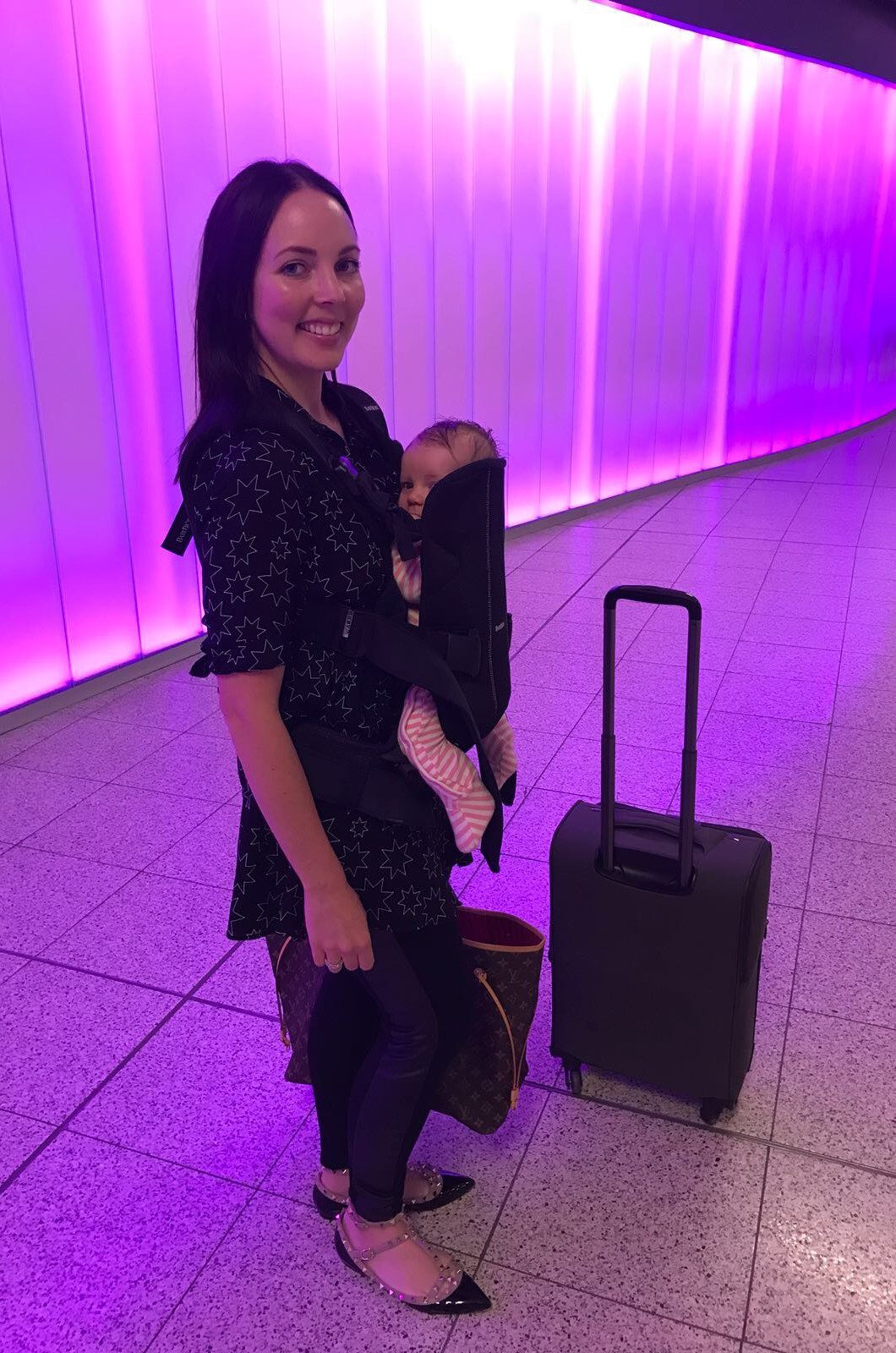 Flying Solo with a Baby