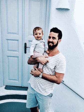 Santorini with a Baby
