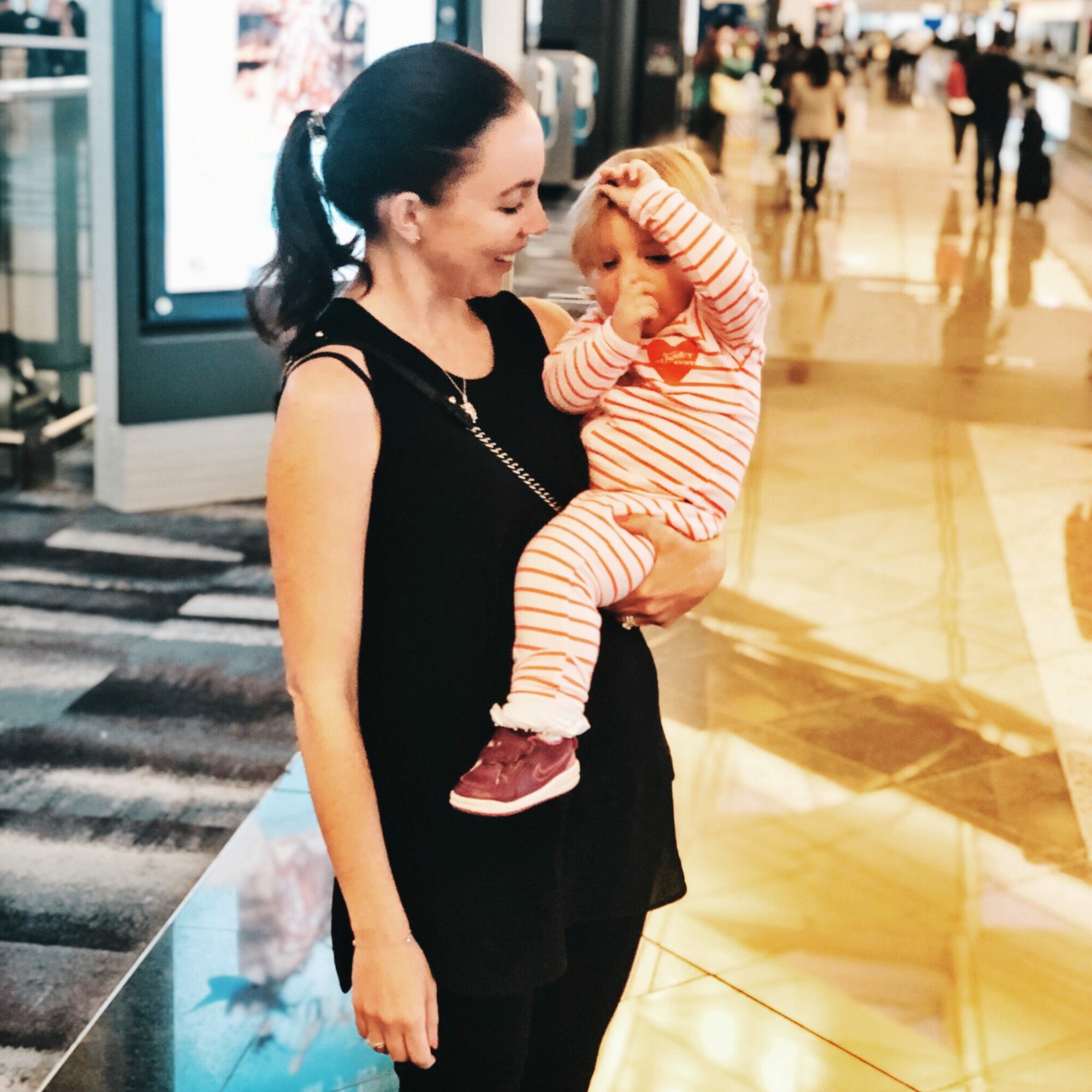 Flying with a toddler