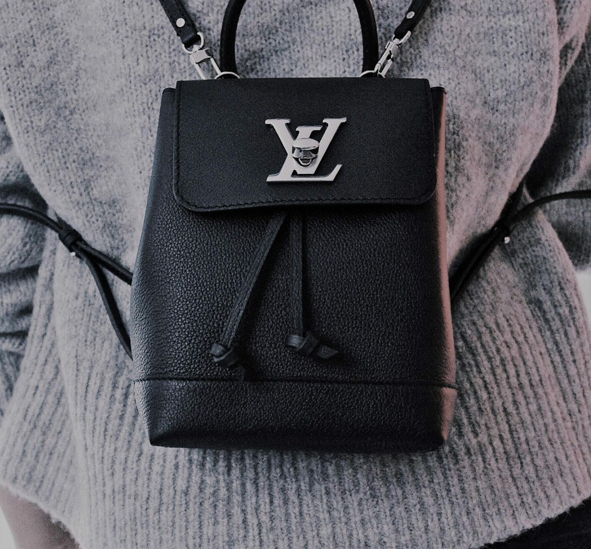 Louis Vuitton Lockme Backpack Mini Noir