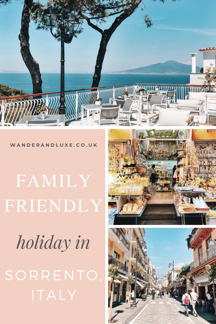 Sorrento with kids