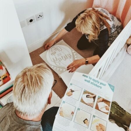 girls bedroom wall stickers