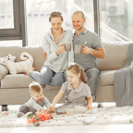 happy & healthy family