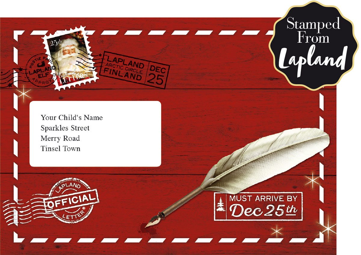 lapland letters - letters to santa - christmas traditions
