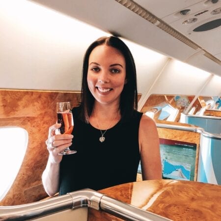 flying business class