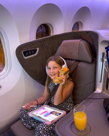 business class on Singapore Airlines